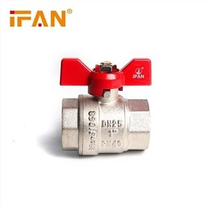 Brass Ball Valve Bướm FF