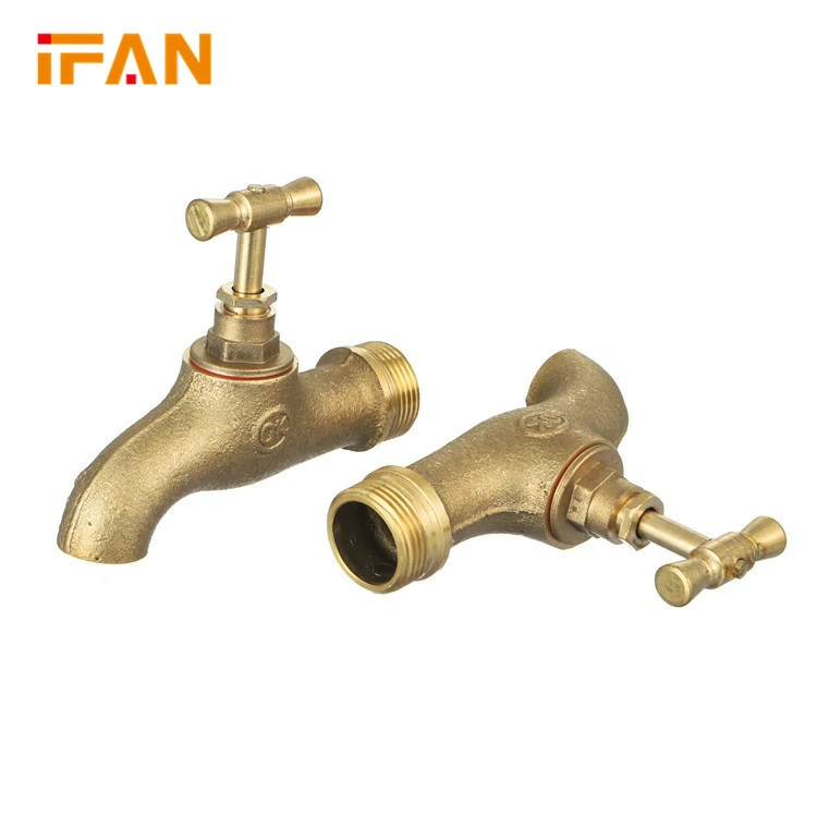 IFAN Custom Wall-Mounted 1/2''-3/4'' Brass Water Tap