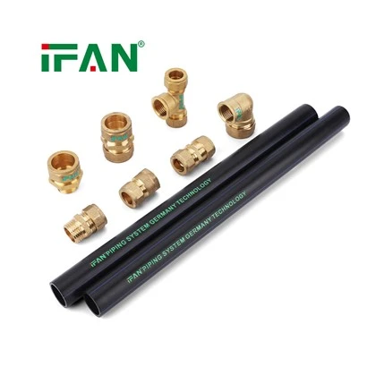 Khớp nén đồng thau IFAN cung cấp kết nối ống PE ổn định